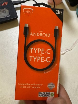 Cable iHip Tipo C a Tipo C 3ft