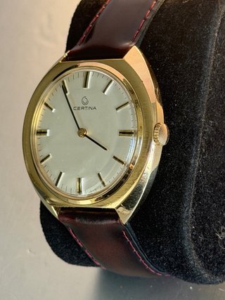 Reloj Certina Vintage Chapado Oro Noss