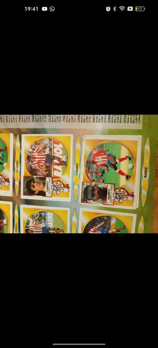 Álbum Cromos Liga este 94-95 1ª División completo