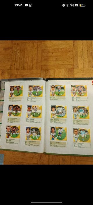 Álbum Cromos Liga este 94-95 1ª División completo