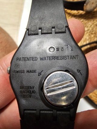 Orologio Swatch GB743 1999 con data