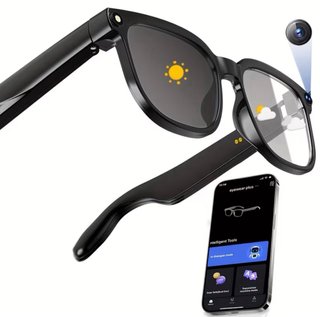 Gafas Inteligentes IA Cámara Fotocromáticas