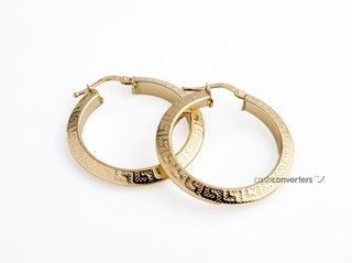 argollas oro 18k