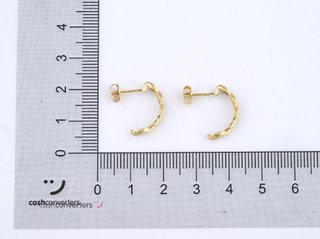 pendientes oro 18k