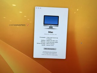 ordenador apple apple imac core i5 3.0 21.5 4k (2017) (a1418)