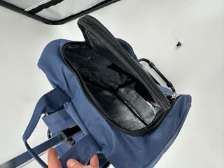 Carrello spesa con seduta piu zaino portatile
