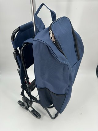 Carrello spesa con seduta piu zaino portatile