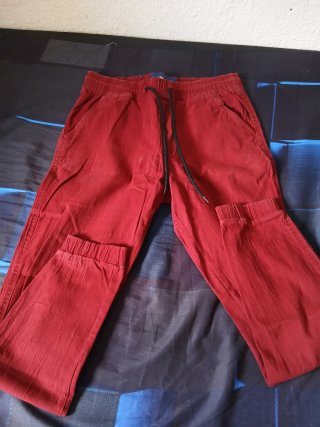 Pantalones Chándal Rojos