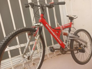 Bicicleta Montaña Boomerang Roja