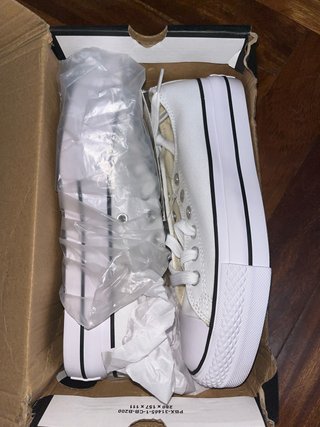 Converse Blancas Plataforma