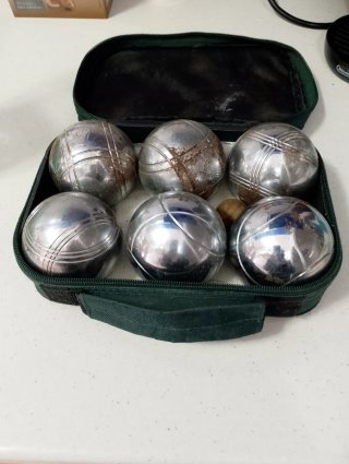 Juego de Petanca Metálico con Estuche