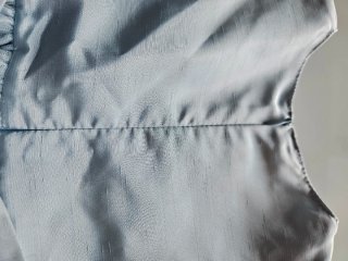 Vestito elegante bambina azzurro