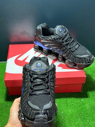 Nike Shox Zx Hombre Negro Azul