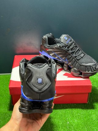 Nike Shox Zx Hombre Negro Azul