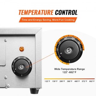 Forno elettrico per pizza da appoggio, 30 cm, 1500