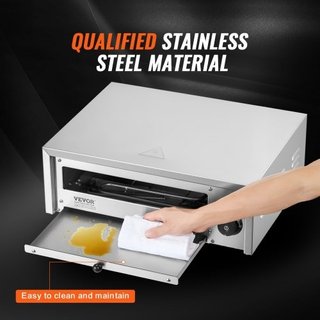 Forno elettrico per pizza da appoggio, 30 cm, 1500