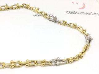 gargantilla oro 18k 22cm