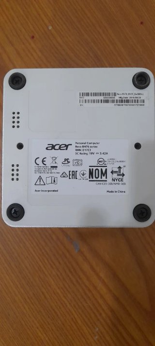 Mini PC Acer Bianco