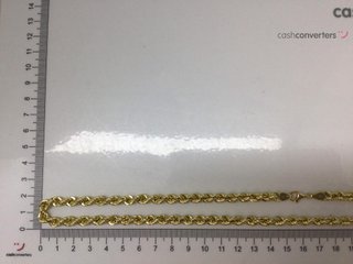 cadena oro 18k 30cm