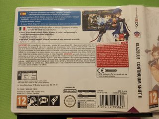 BlazBlue Continuum Shift II 3DS