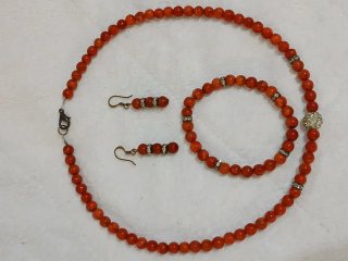 Conjunto Vintage Coral Esponja