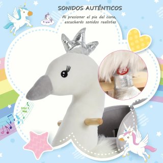Balancín Cisne Homcom Sonidos