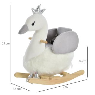 Balancín Cisne Homcom Sonidos