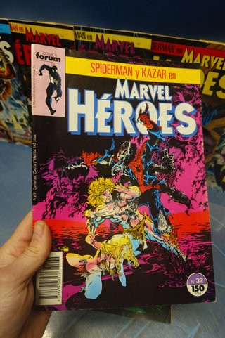 Spiderman en marvel heroes saga completa de 6 números, LA MUERTE DE KRAVEN + especial verano y spiderman y kazar