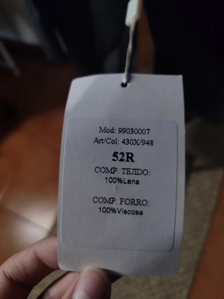 Chaqué Aramis Tailleur 100% Lana NUEVO con etiquet