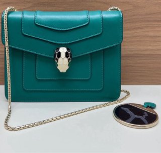 Bolso Bvlgari Bulgari Serpenti Forever Verde