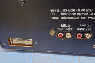 reproductor Akai HX-A1 Cassette Deck Vintage Plata