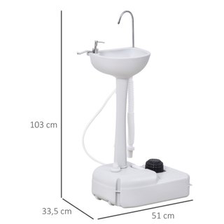 Lavabo Lavamanos Lavabo portátil,