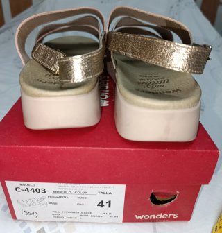 Sandalias Wonders Talla 41 SB02
