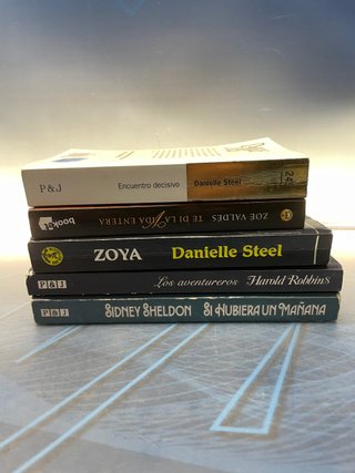 5 libros novela romantica diferentes autores