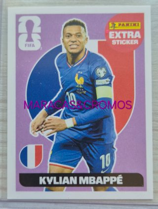 EXTRA STICKER MORADO MBAPPE FIFA WORLD CUP 2026