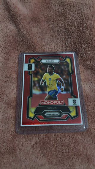 Vini Jr. Monopoly Prizm Tarjeta Brasil