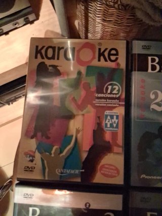 Lote 4 DVDs Karaoke Baladas, Románticos, Flamenco