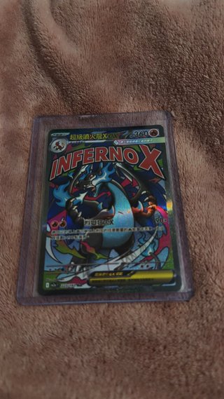 Carta Pokémon Charizard Mega EX 360 HP