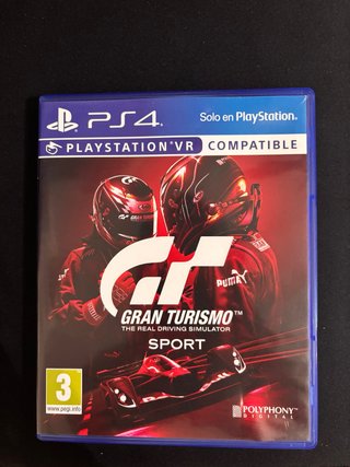 Juego PS4 Gran Turismo Sport