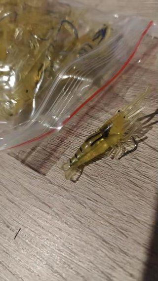 Cebo camarón pesca señuelo blando