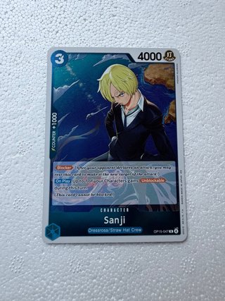Carta One Piece Sanji OP15-047