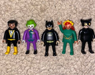 5 Figuras Playmobil DC Comics