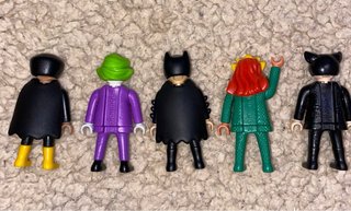 5 Figuras Playmobil DC Comics
