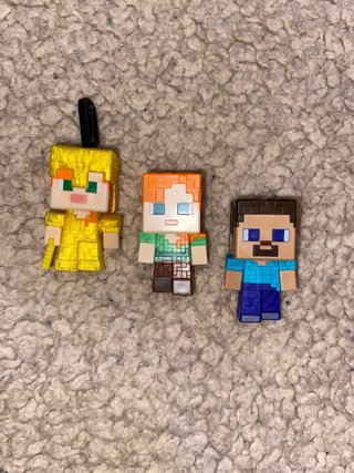 Figuras Minecraft Kinder