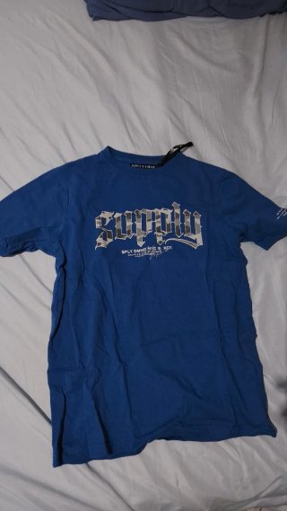 Camiseta Supply & Demand Azul Talla XL Niño