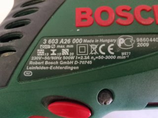 Taladro Bosch 500W