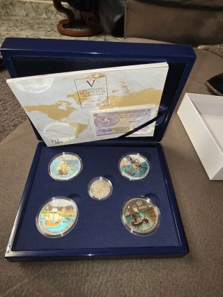 Estuche V Centenario Vuelta al Mundo 361 de 500