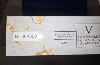 Estuche V Centenario Vuelta al Mundo 361 de 500