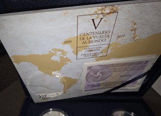Estuche V Centenario Vuelta al Mundo 361 de 500