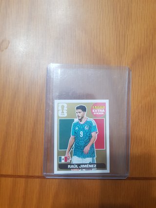 Raúl Jiménez Extra Sticker Oro Mundial 2026 Panini